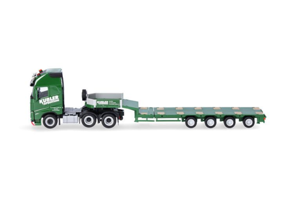 HER319492 - VOLVO FH GL XL 6x4 avec plateau 4 essieux KUBLER - 1