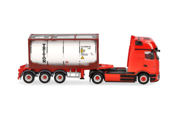 HER960137 - MERCEDES BENZ eActros ProCabin F 4x2 avec remorque 3 essieux TRITON - 1