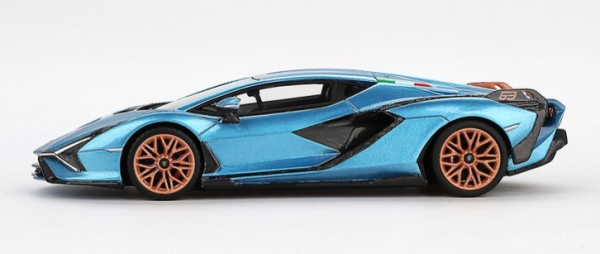 TSM430830 - LAMBORGHINI Sian FKP 37 Bleu Aegir 2022 - 1