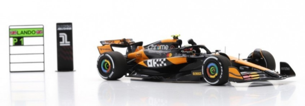 SPAS9568 - McLAREN MCL38 #4 McLaren Formula 1 Team Vainqueur GP Abu Dhabi 2024 L.NORRIS - 1