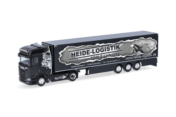 HER319386 - SCANIA CS 20 HD 4x2 avec remorque 3 essieux HEIDE LOGISTIK - 1
