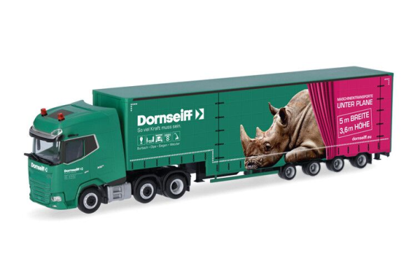 HER319454 - DAF XG 6x2 avec remorque 4 essieux DORNSEIFF - 1