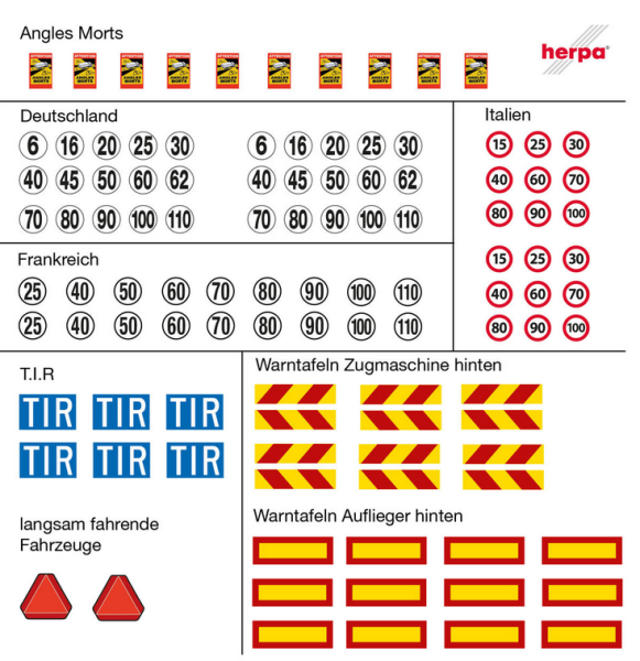 HER054829 - Feuilles d’autocollants avec différentes icônes - 1