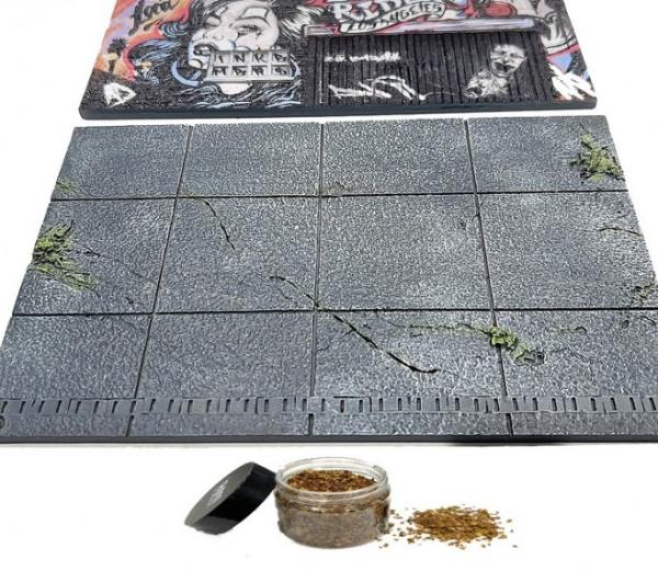 AD-2423 - Diorama Street Art La Lowrider 2024 - voitures et figurines non fournies - 1