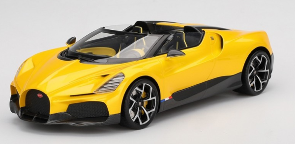TS0598 - BUGATTI W16 Mistral Jaune 2024 - 1