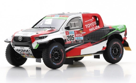 SPAS5890 - TOYOTA HILUX #205 3ème Rallye Dakar 2022 Y.AL-RAJHI-M.ORR - 1