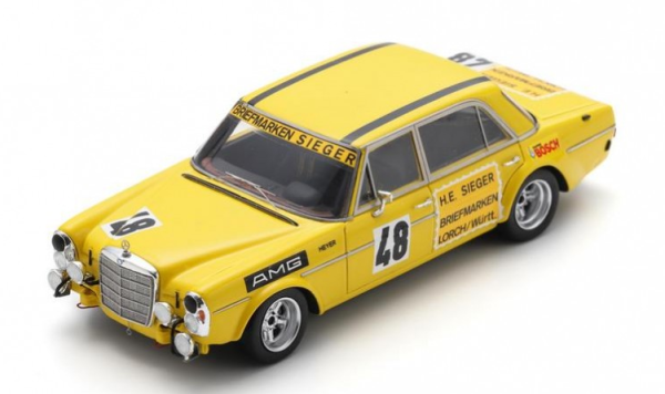 SPAS5893 - MERCEDES BENZ 300 SEL 6.8 AMG #48 Test Drive 24H Le Mans 1972 H.HEYER - 1