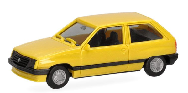 HER029032 - OPEL Corsa A 2 portes jaune - 1