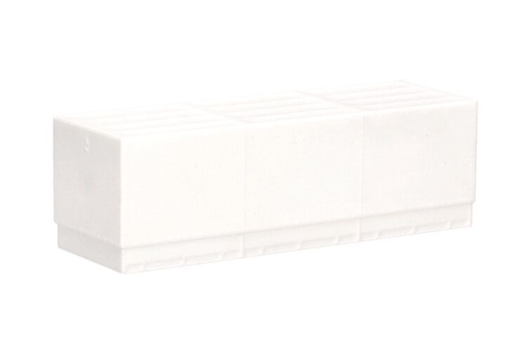 HER081320-002 - Caisse bâchée 8m pour chassis de remorque 3 essieux - 2 pièces à assembler - 1