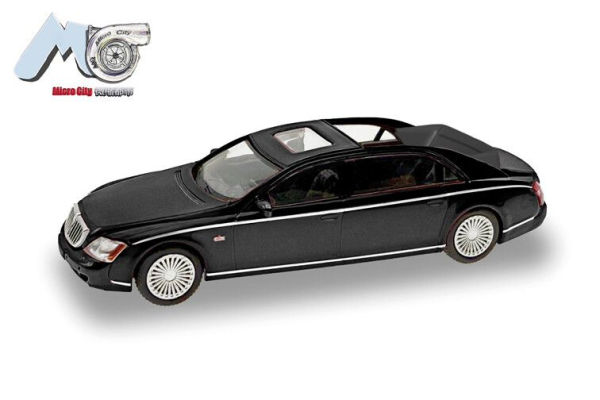 HER87MC000033 - MAYBACH 62S 2002 noir - 1