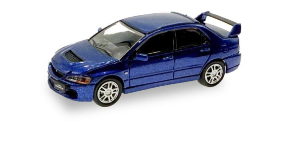 HER87MC000039 - MITSUBISHI Lancer Evo 9 bleu - 1