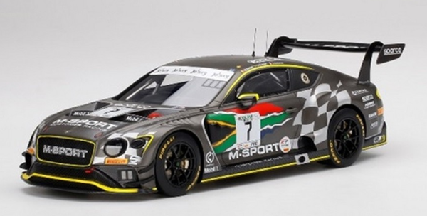 TS0343 - BENTLEY Continental GT3 #7 M-Sport 9H Kyalami 2020 M.SOULET-J.GOUNON-J.PEPPER - 1