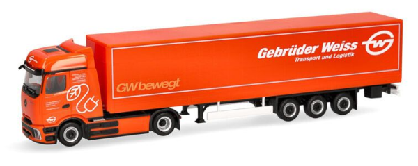 HER320177 - MERCEDES BENZ eActros 600 ProCabin 4x2 avec remorque 3 essieux GEBRUDER WEISS - 1