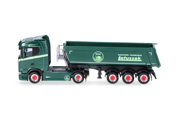 HER320337 - SCANIA CS 20 ND 4x2 avec benne 3 essieux LATUSSEK - 1