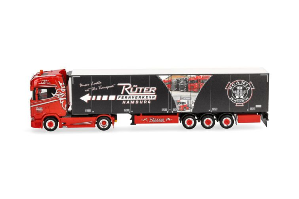 HER320689 - SCANIA CS 4x2 avec remorque frigo 3 essieux RUTER - 1