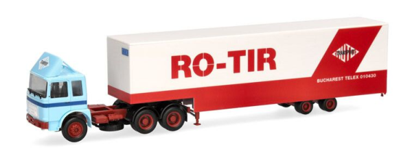HER320696 - ROMAN Diesel 6x4 avec remorque 2 essieux jumbo RO-TIR - 1