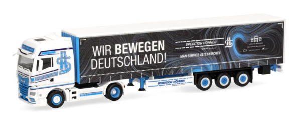 HER320320 - MAN TGX GX 4x2 avec remorque 3 essieux HOHNER - Wir bewegen Deutschland - 1