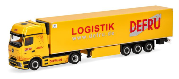 HER961868 - MERCEDES BENZ eActros 600 ProCabin 4x2 avec remorque frigo 3 essieux DEFRU - 1