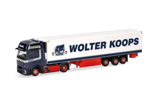 HER319966 - MERCEDES BENZ Actros L ProCabin 4x2 avec remorque frigo 3 essieux WOLTER KOOPS - 1