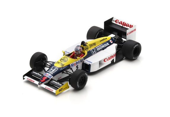 SPA18S738 - WILLIAMS FW11 #5 Vainqueur GP Grande Bretagne 1986 N.MANSELL - 1