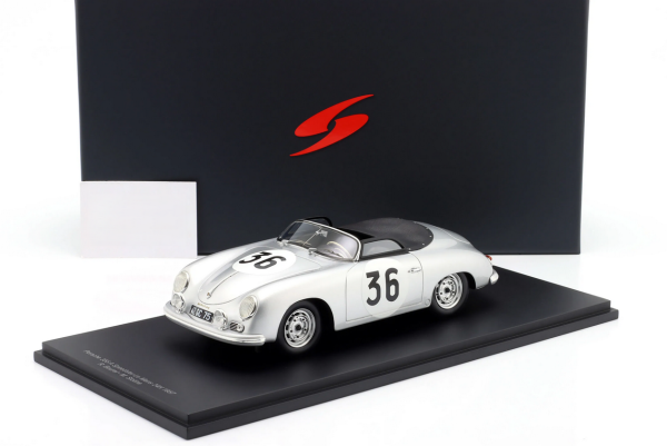 SPA18S677 - PORSCHE 356 Speedster #36 24H Le Mans 1957 M.STOLINE-R.BOUREL - 1