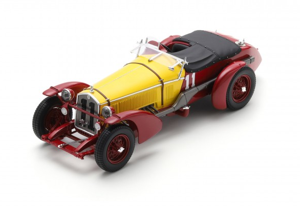 SPA18LM33 - ALFA ROMEO 8C #11 Vainqueur 24H Le Mans 1933 R.SOMMER-T.NUVOLARI - 1