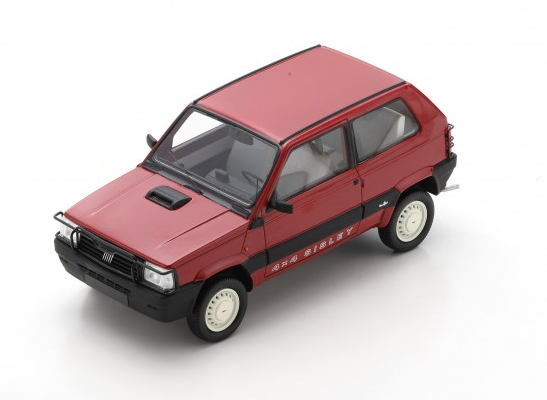 SCH18U00110 - FIAT Panda 4x4 1989 rouge - 1