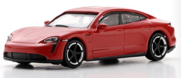 SCH87U00066 - PORSCHE Taycan Turbo S 2021 rouge - 1