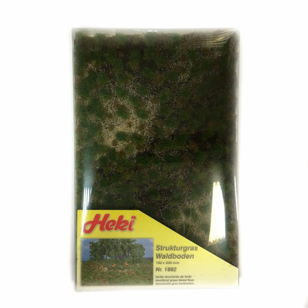 HEK1882 - Tapis d'herbe sol forestier - 21x29 cm - 1
