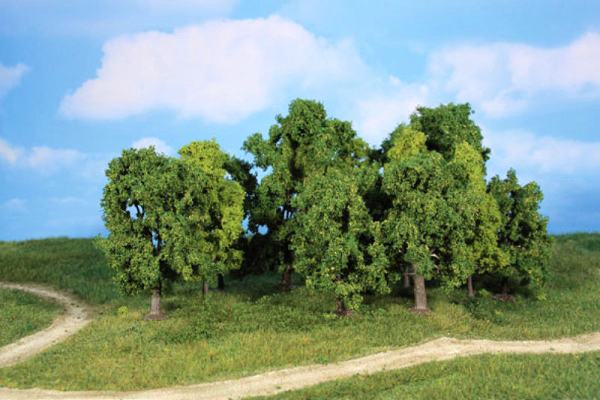 HEK1993 - Lot de 12 arbres à feuilles 8-13 cm - 1