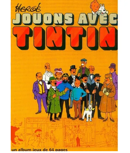 BD0053 - Jouons avec Tintin - 1