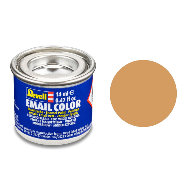 REV32117 - Peinture émail brun mat 14ml - 1