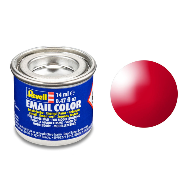 REV32134 - Peinture émail rouge Ferrari brillant 14ml - 1