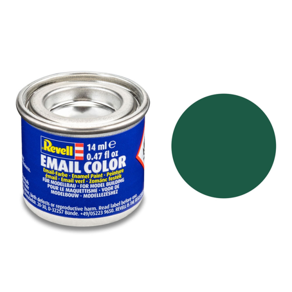 REV32139 - Peinture émail vert foncé mat 14ml - 1