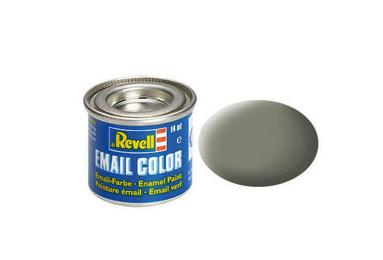 REV32145 - Peinture émail vert olive mat 14ml - 1
