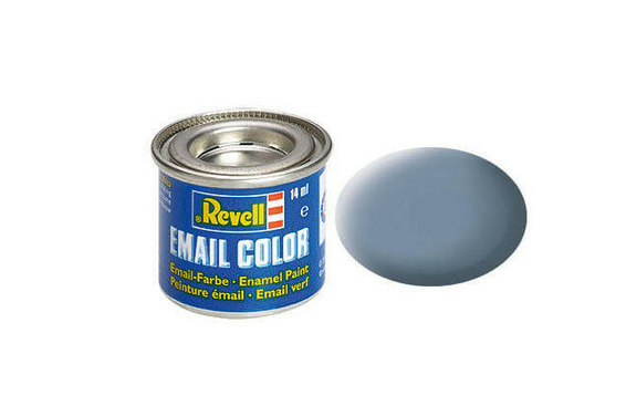 REV32157 - Peinture émail gris mat 14ml - 1