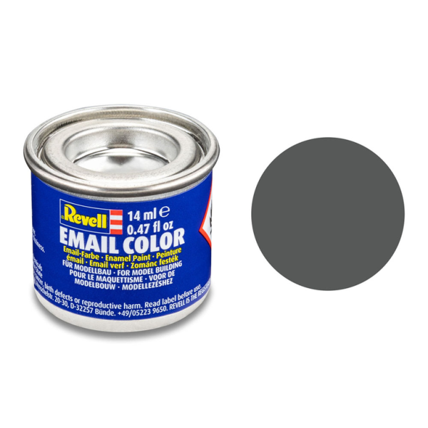 REV32166 - Peinture émail gris olive mat 14ml - 1