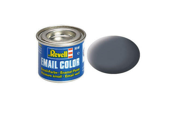 REV32177 - Peinture émail gris basalte mat 14ml - 1