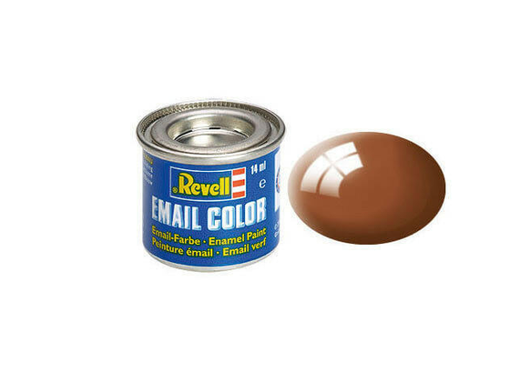 REV32180 - Peinture émail brun brillant 14ml - 1