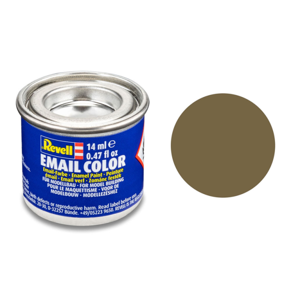 REV32186 - Peinture émail kaki mat 14ml - 1