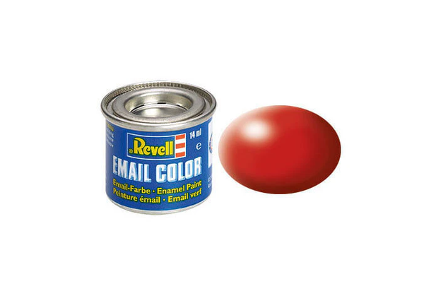 REV32330 - Peinture émail rouge carmin satiné 14ml - 1
