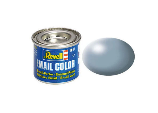 REV32374 - Peinture émail gris satiné 14ml - 1