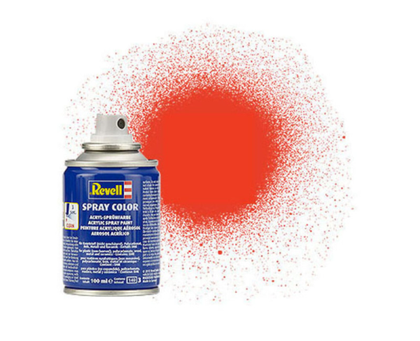 REV34125 - Peinture acrylique aérosol orange lumineu 100ml - 1