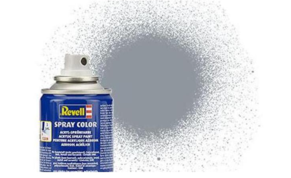 REV34191 - Peinture acrylique aérosol gris métal brillant 100ml - 1