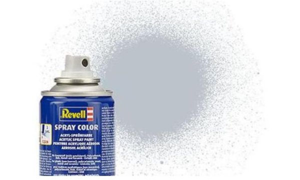 REV34199 - Peinture acrylique aérosol gris aluminium brillant 100ml - 1