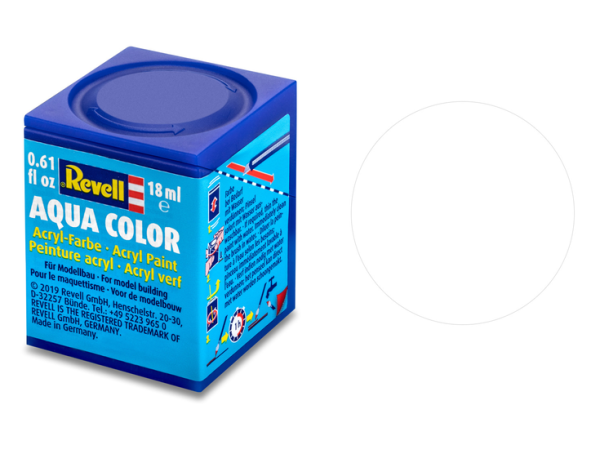 REV36102 - Peinture acrylique incolore mat pot de 18 ml - 1