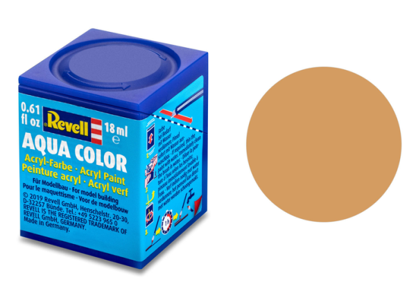 REV36117 - Peinture acrylique brun Afrique mat pot de 18 ml - 1