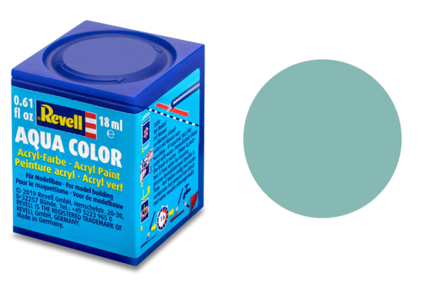 REV36149 - Peinture acrylique bleu ciel mat pot de 18 ml - 1