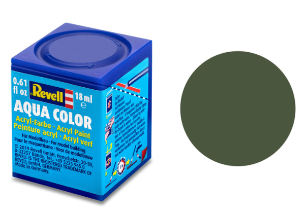 REV36165 - Peinture acrylique vert bronze mat pot de 18 ml - 1