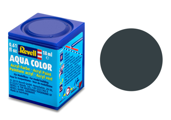 REV36169 - Peinture acrylique gris granit mat pot de 18 ml - 1
